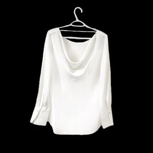 BCBGMAXAZRIA White “Ceanna” Blouse